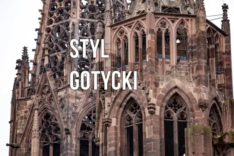 Kamienne detale i okna katedry gotyckiej mogą wywoływać objawy przesytu bodźcami.