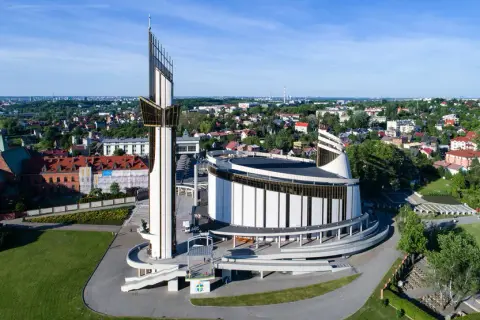 Msze w sanktuarium bożego miłosierdzia w Krakowie-Łagiewnikach - pełny harmonogram