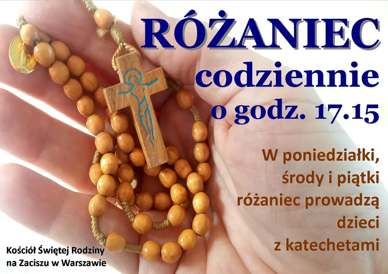 O której jest różaniec w kościele? Sprawdź godziny modlitwy w parafii