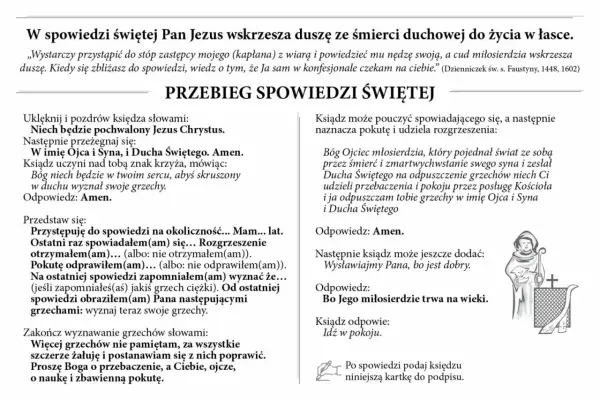 Formuła spowiedzi dla dorosłego: tekst modlitwy i przebieg sakramentu.